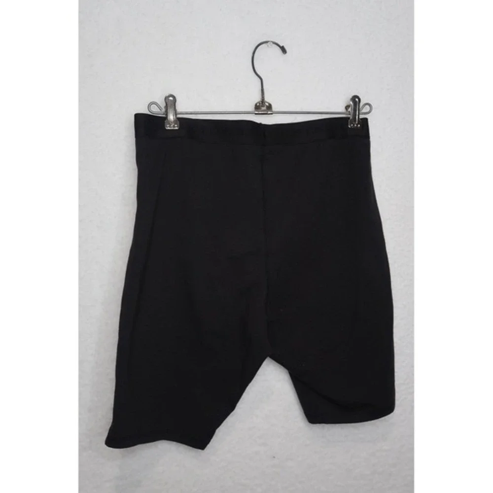 Tommy Hilfiger Women's Black High Waisted Biker Shorts‎ Sz M Lightweight Outdoor